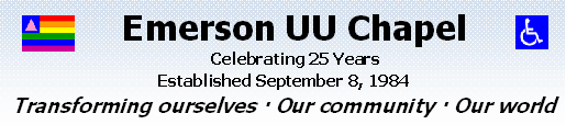Celebrating 25 Years-All Are Welcome